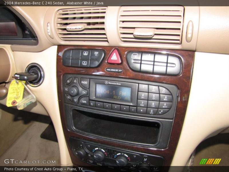 Alabaster White / Java 2004 Mercedes-Benz C 240 Sedan