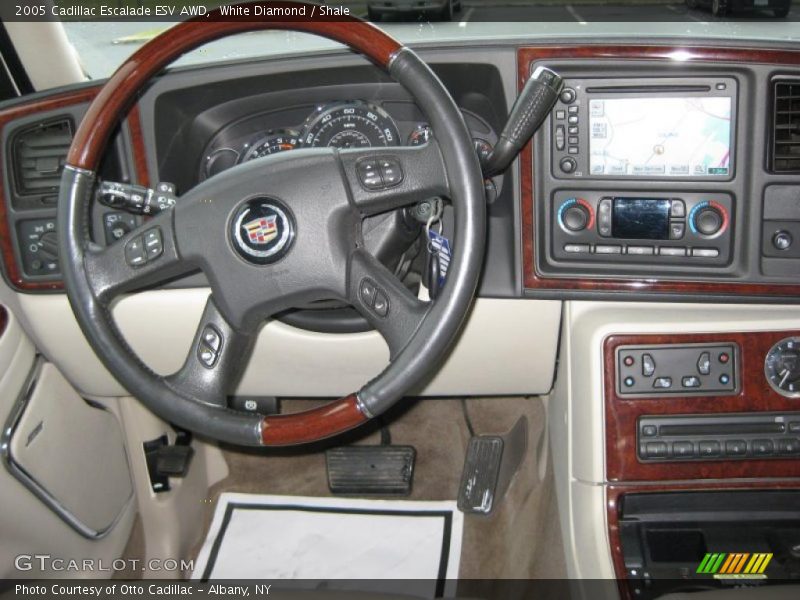 White Diamond / Shale 2005 Cadillac Escalade ESV AWD