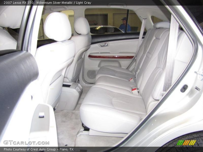 Millennium Silver Metallic / Light Gray 2007 Lexus RX 350