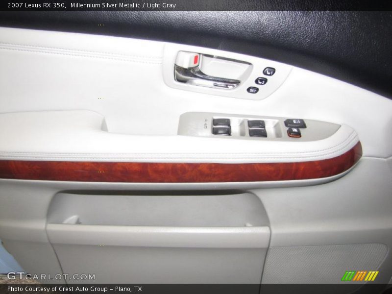 Millennium Silver Metallic / Light Gray 2007 Lexus RX 350