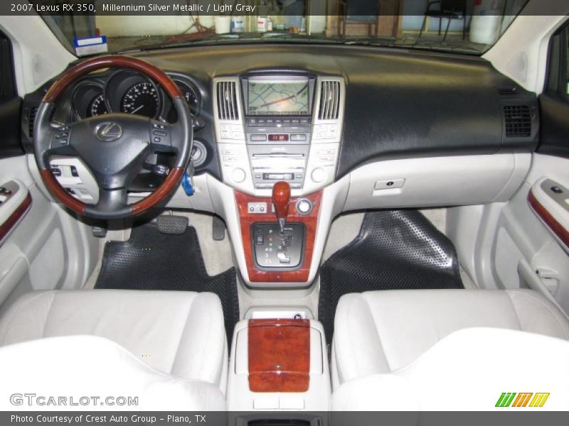 Millennium Silver Metallic / Light Gray 2007 Lexus RX 350