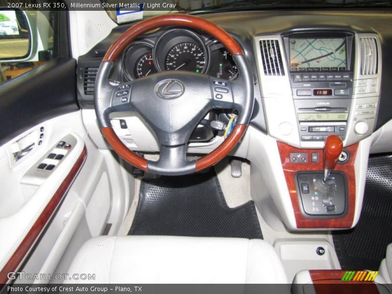 Millennium Silver Metallic / Light Gray 2007 Lexus RX 350