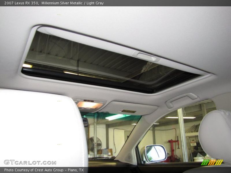 Millennium Silver Metallic / Light Gray 2007 Lexus RX 350