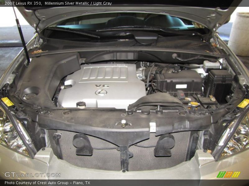 Millennium Silver Metallic / Light Gray 2007 Lexus RX 350