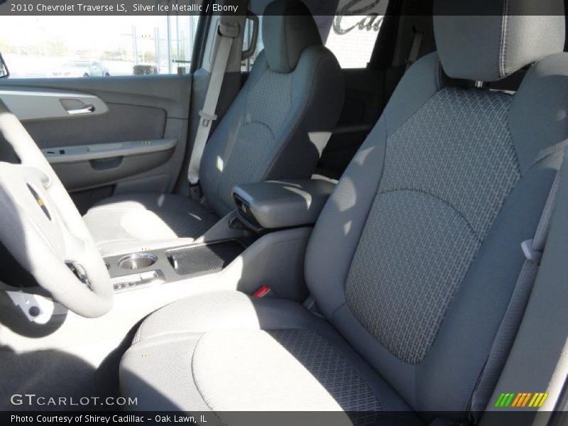 Silver Ice Metallic / Ebony 2010 Chevrolet Traverse LS
