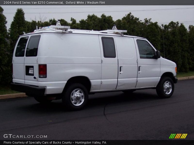 Oxford White / Medium Flint 2004 Ford E Series Van E250 Commercial