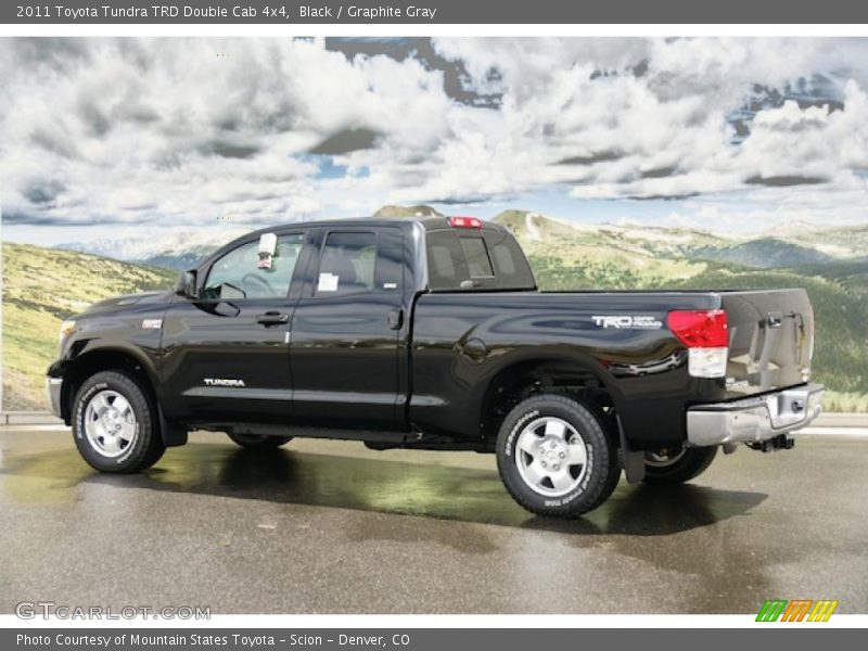 Black / Graphite Gray 2011 Toyota Tundra TRD Double Cab 4x4