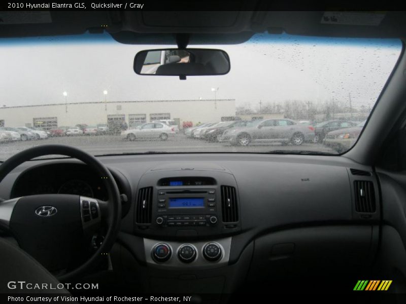 Quicksilver / Gray 2010 Hyundai Elantra GLS