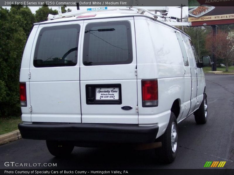 Oxford White / Medium Flint 2004 Ford E Series Van E250 Commercial