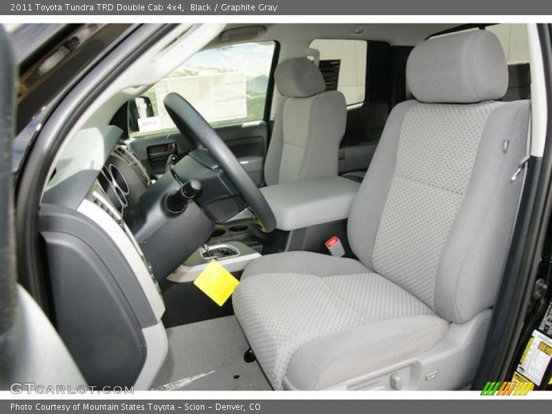 Black / Graphite Gray 2011 Toyota Tundra TRD Double Cab 4x4