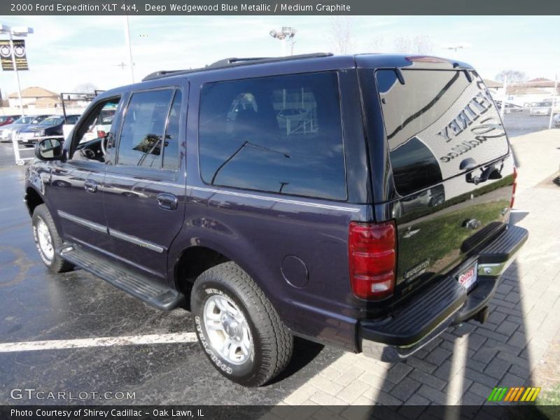 Deep Wedgewood Blue Metallic / Medium Graphite 2000 Ford Expedition XLT 4x4