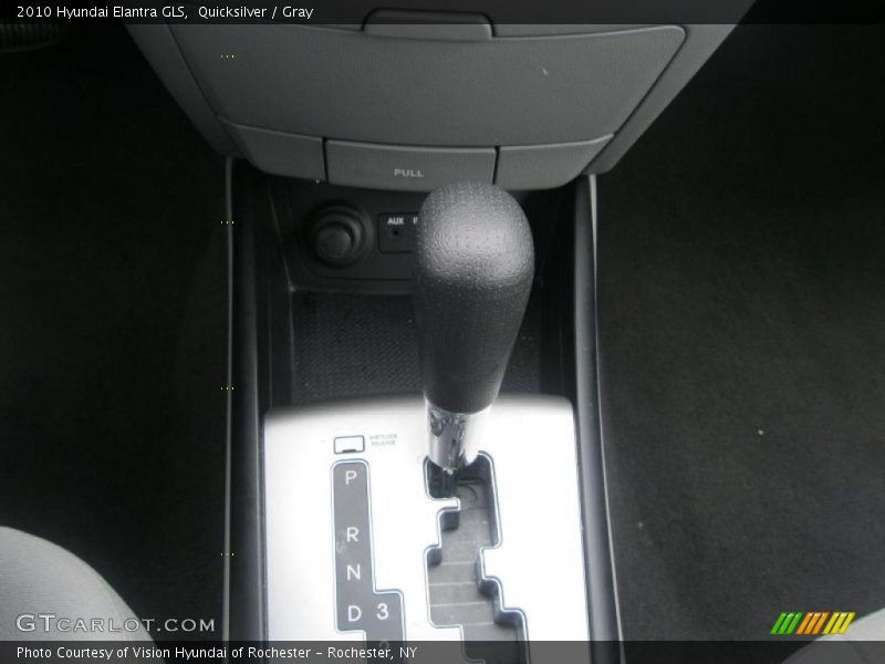 Quicksilver / Gray 2010 Hyundai Elantra GLS