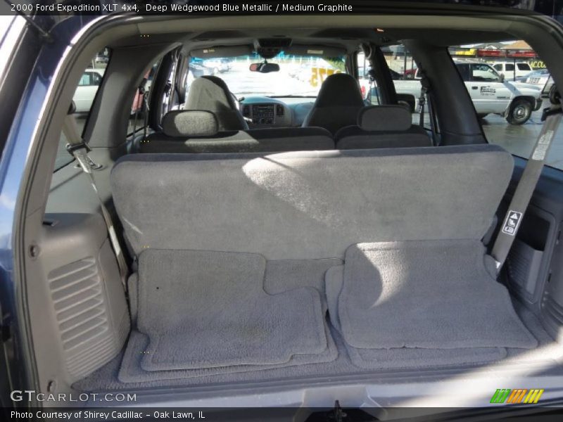 Deep Wedgewood Blue Metallic / Medium Graphite 2000 Ford Expedition XLT 4x4