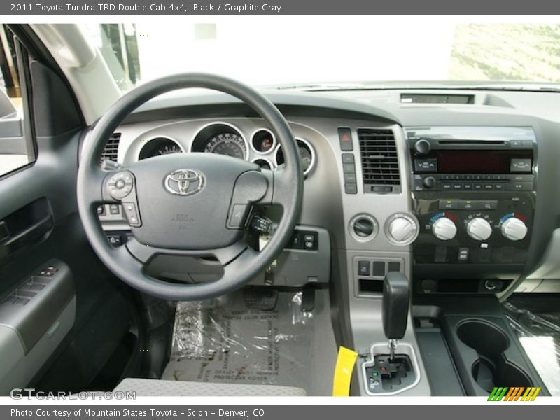 Black / Graphite Gray 2011 Toyota Tundra TRD Double Cab 4x4
