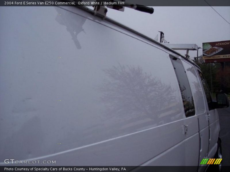 Oxford White / Medium Flint 2004 Ford E Series Van E250 Commercial