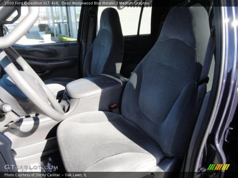 Deep Wedgewood Blue Metallic / Medium Graphite 2000 Ford Expedition XLT 4x4