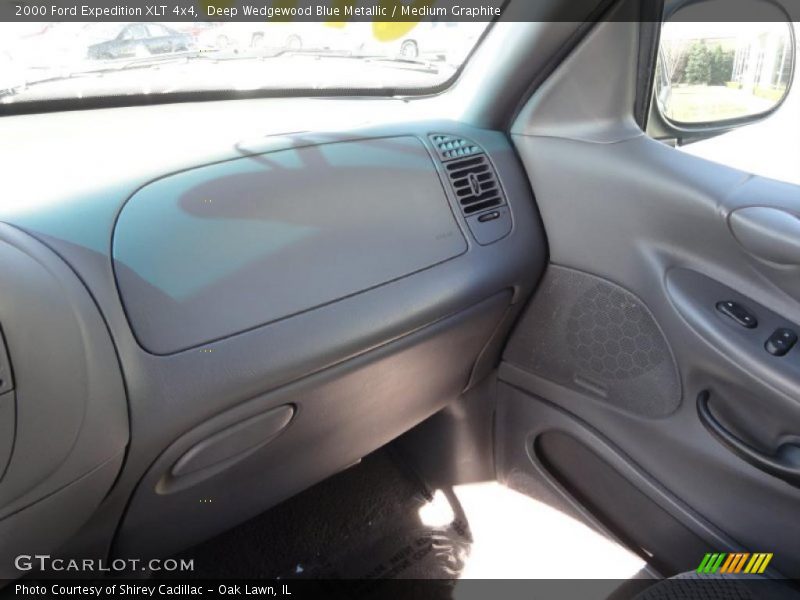 Deep Wedgewood Blue Metallic / Medium Graphite 2000 Ford Expedition XLT 4x4