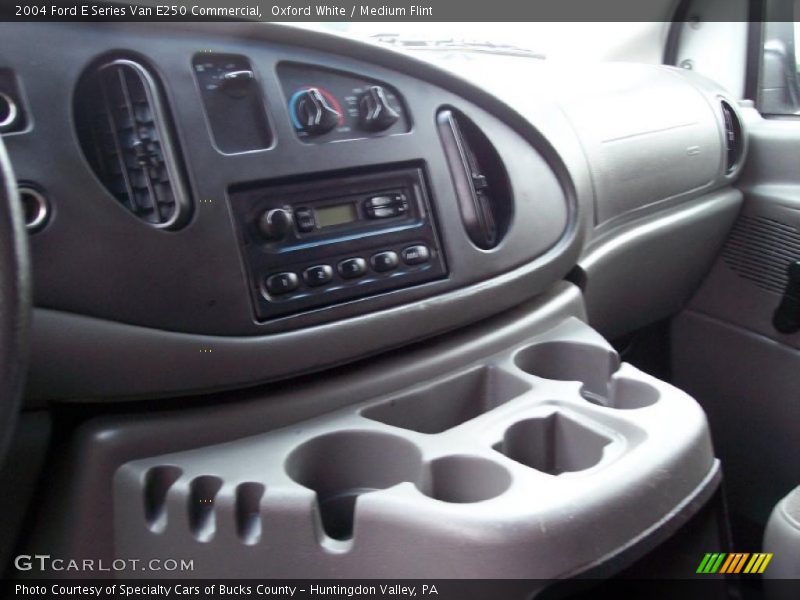 Oxford White / Medium Flint 2004 Ford E Series Van E250 Commercial