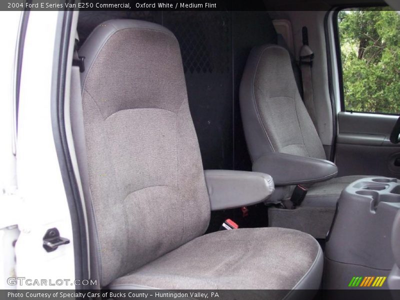 Oxford White / Medium Flint 2004 Ford E Series Van E250 Commercial