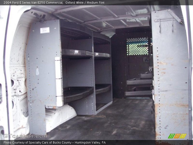 Oxford White / Medium Flint 2004 Ford E Series Van E250 Commercial