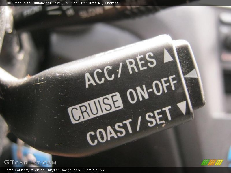 Munich Silver Metallic / Charcoal 2003 Mitsubishi Outlander LS 4WD
