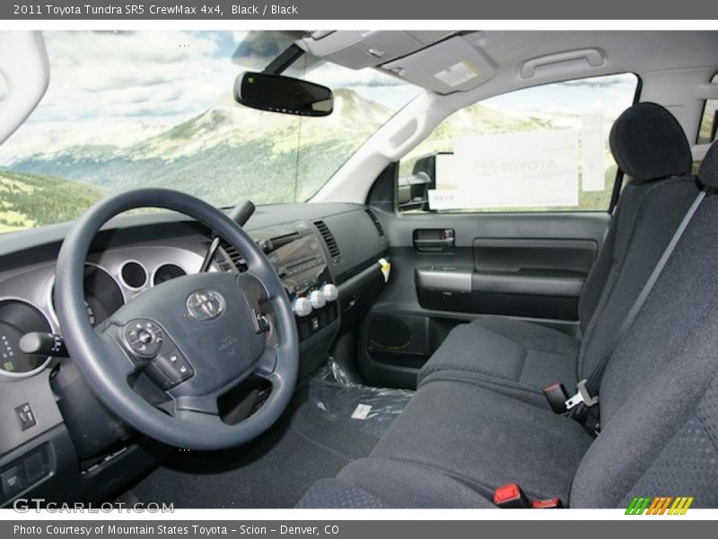 Black / Black 2011 Toyota Tundra SR5 CrewMax 4x4