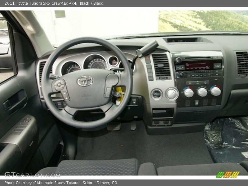 Black / Black 2011 Toyota Tundra SR5 CrewMax 4x4