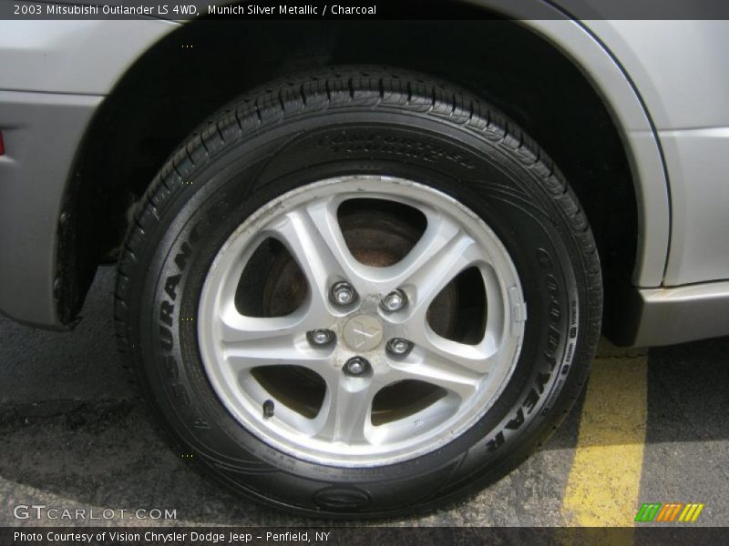 Munich Silver Metallic / Charcoal 2003 Mitsubishi Outlander LS 4WD