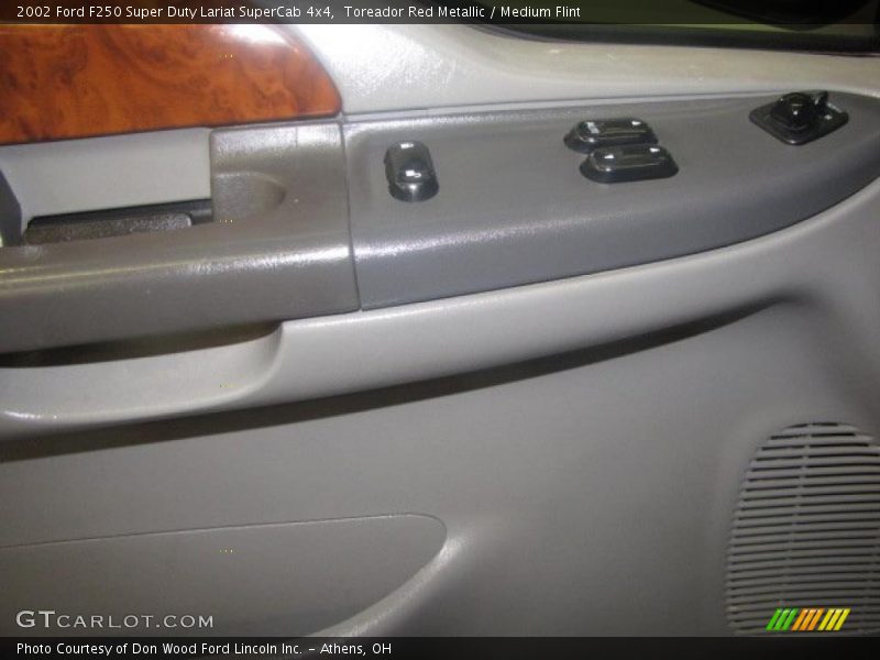 Toreador Red Metallic / Medium Flint 2002 Ford F250 Super Duty Lariat SuperCab 4x4