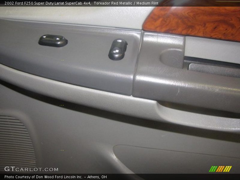 Toreador Red Metallic / Medium Flint 2002 Ford F250 Super Duty Lariat SuperCab 4x4