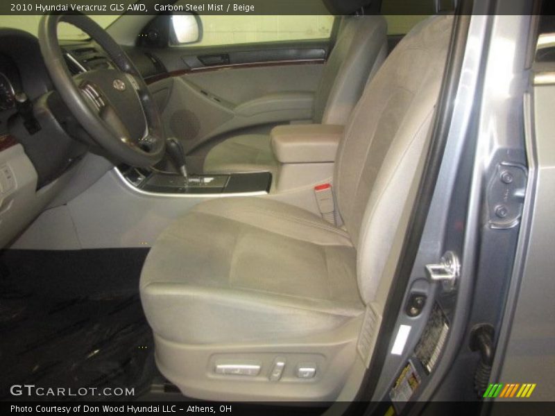 Carbon Steel Mist / Beige 2010 Hyundai Veracruz GLS AWD