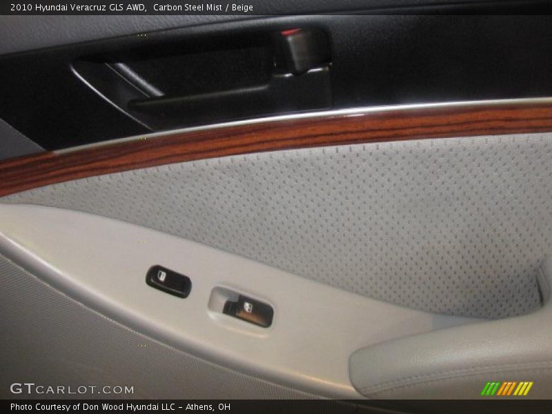 Carbon Steel Mist / Beige 2010 Hyundai Veracruz GLS AWD