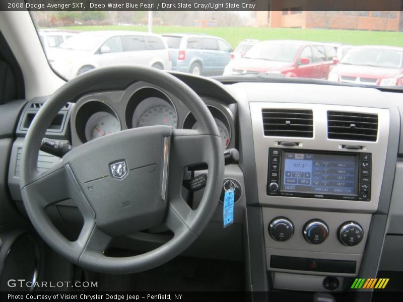 Deep Water Blue Pearl / Dark Slate Gray/Light Slate Gray 2008 Dodge Avenger SXT