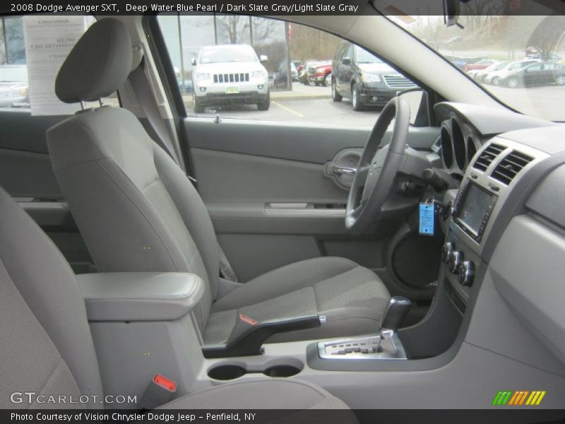 Deep Water Blue Pearl / Dark Slate Gray/Light Slate Gray 2008 Dodge Avenger SXT