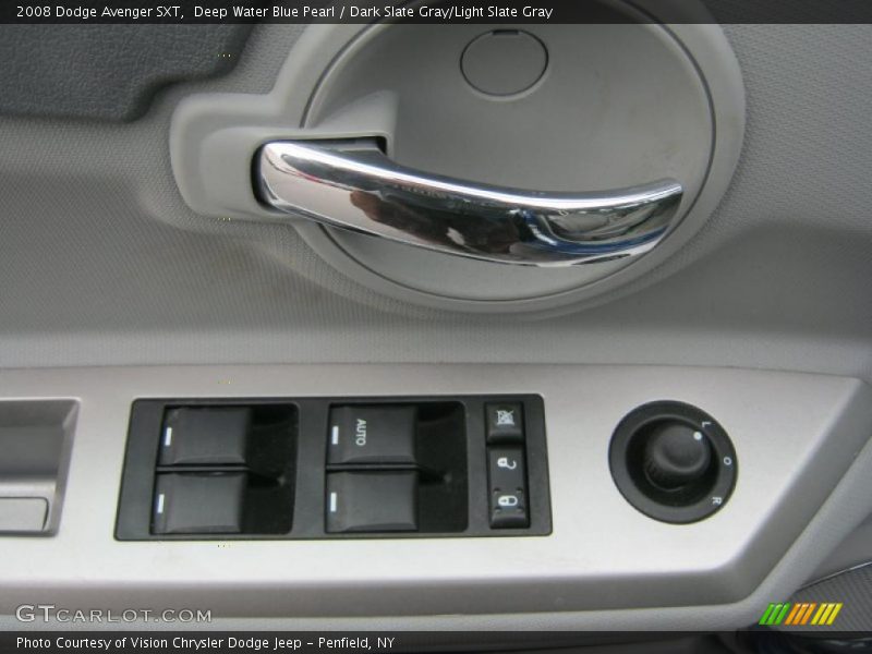 Deep Water Blue Pearl / Dark Slate Gray/Light Slate Gray 2008 Dodge Avenger SXT