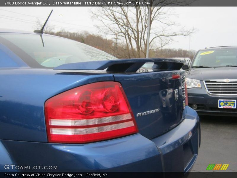 Deep Water Blue Pearl / Dark Slate Gray/Light Slate Gray 2008 Dodge Avenger SXT