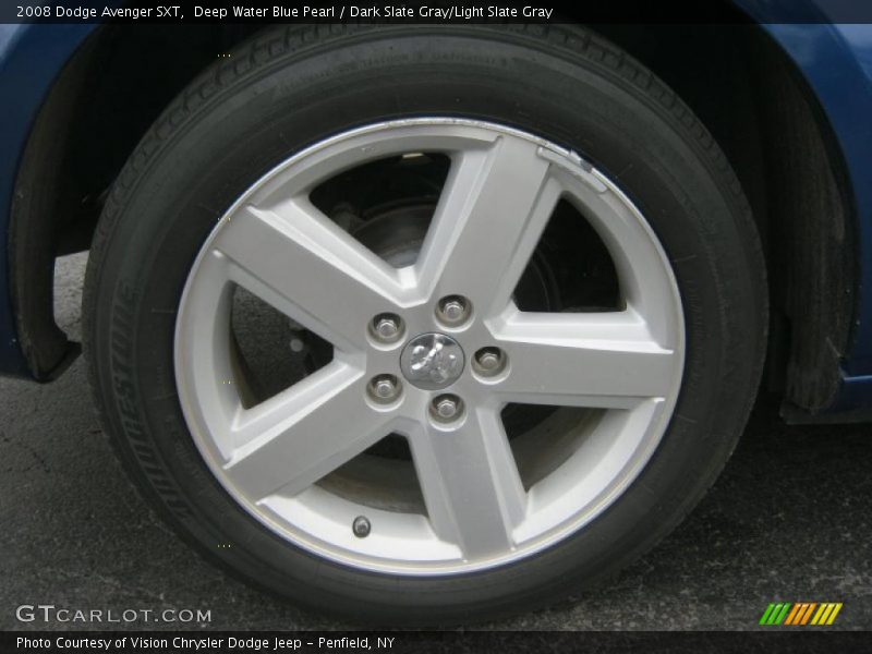 Deep Water Blue Pearl / Dark Slate Gray/Light Slate Gray 2008 Dodge Avenger SXT