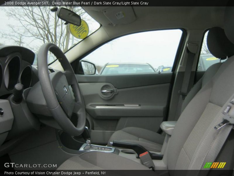 Deep Water Blue Pearl / Dark Slate Gray/Light Slate Gray 2008 Dodge Avenger SXT