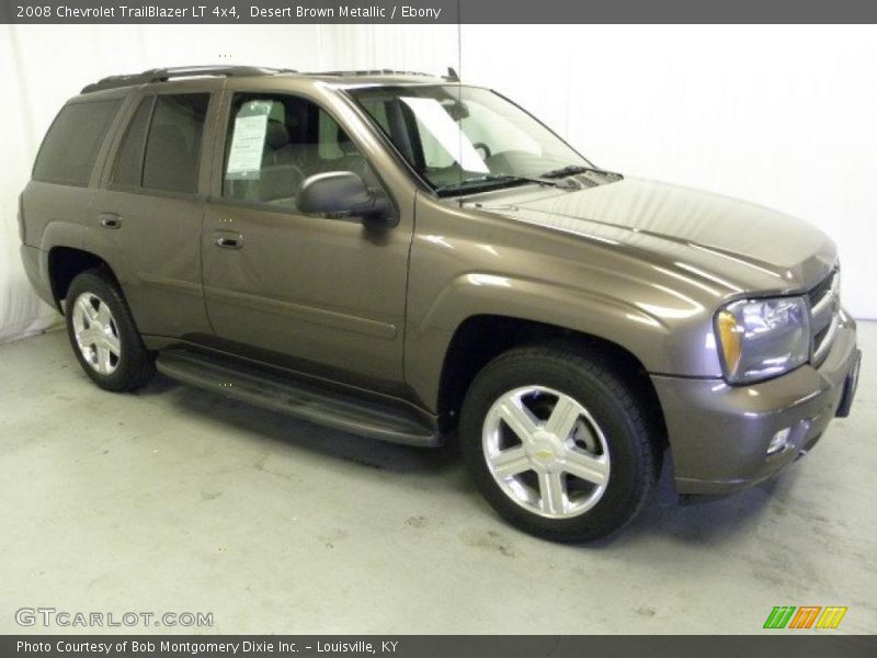 Desert Brown Metallic / Ebony 2008 Chevrolet TrailBlazer LT 4x4