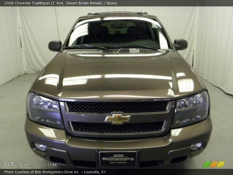 Desert Brown Metallic / Ebony 2008 Chevrolet TrailBlazer LT 4x4