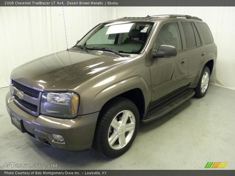 Desert Brown Metallic / Ebony 2008 Chevrolet TrailBlazer LT 4x4