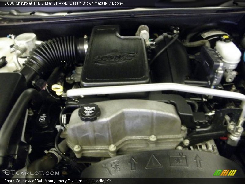 Desert Brown Metallic / Ebony 2008 Chevrolet TrailBlazer LT 4x4