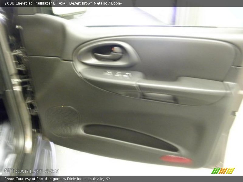 Desert Brown Metallic / Ebony 2008 Chevrolet TrailBlazer LT 4x4