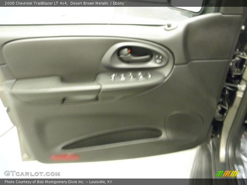 Desert Brown Metallic / Ebony 2008 Chevrolet TrailBlazer LT 4x4