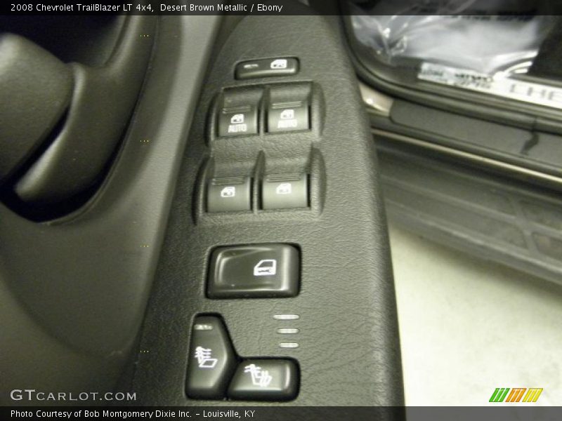 Desert Brown Metallic / Ebony 2008 Chevrolet TrailBlazer LT 4x4