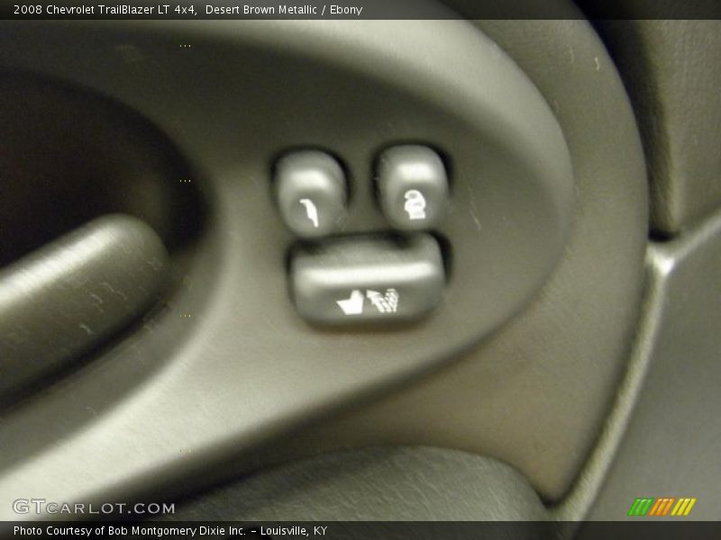 Desert Brown Metallic / Ebony 2008 Chevrolet TrailBlazer LT 4x4