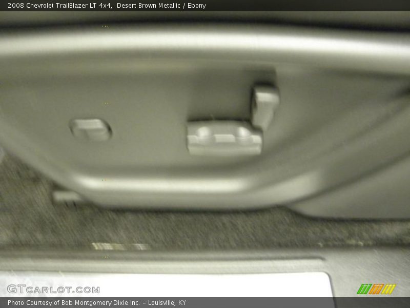 Desert Brown Metallic / Ebony 2008 Chevrolet TrailBlazer LT 4x4