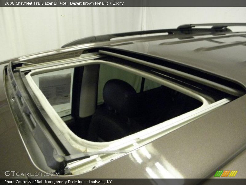 Desert Brown Metallic / Ebony 2008 Chevrolet TrailBlazer LT 4x4