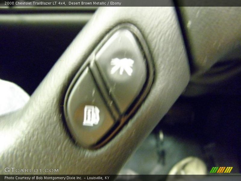 Desert Brown Metallic / Ebony 2008 Chevrolet TrailBlazer LT 4x4