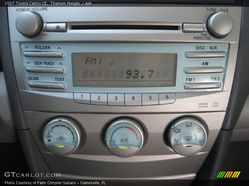 Titanium Metallic / Ash 2007 Toyota Camry CE